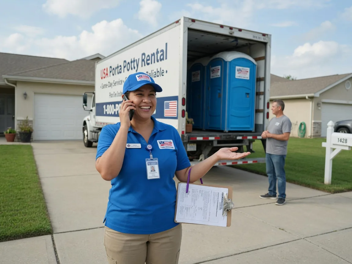 Portable Toilet Rental Check, VA FAQs